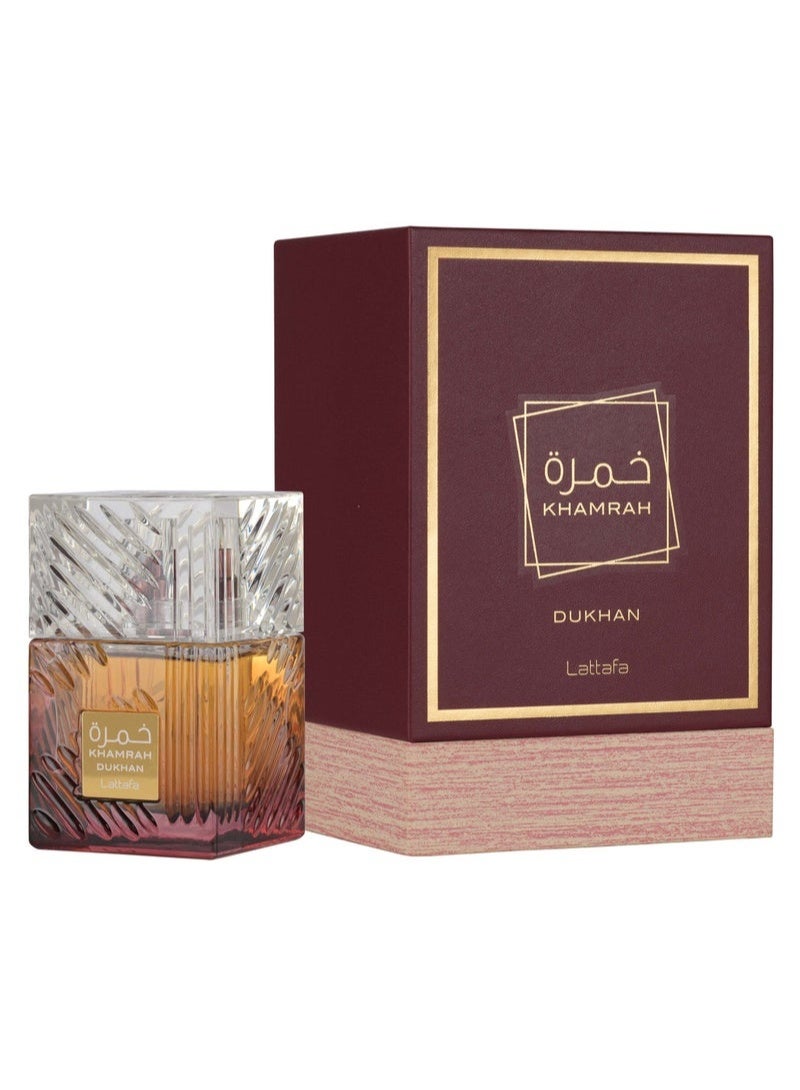 Lattafa Khamrah Dukhan 100ml - Image 1